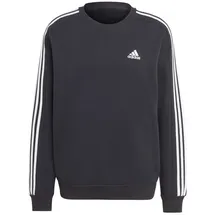 Adidas Herren Sweatshirt - Schwarz,Weiß - S