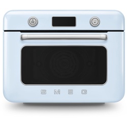 COF01PBEU Kombi Tisch Backofen mit Dampfbackofen Wassertank Farbe: Pastellblau