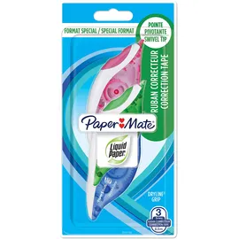 Paper Mate Korrekturband Gemischte Farben 3 St.