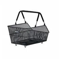 Basil Cento S Hinterer Korb schwarz