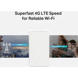 TP-Link 4G/LTE-Router Mercusys MB110-4G Wireless N 4G weiß