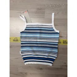 F2 Stripe Top Ellis navy Damen warm weich Sommer sonne shirt, Größe: S