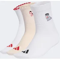 adidas Funktionssocken 3er Pack Wonder Quartz/White/Pure Ruby 43-45