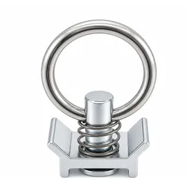 Preiswert & Gut 10x Airlineschiene Fitting 1 Zoll 25,4mm Zurröse Airline Schiene SWL/WLL daN 900