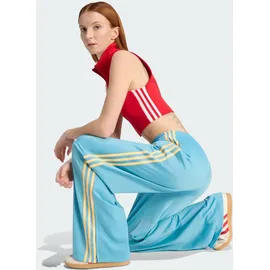 adidas Firebird Loose Trainingshose Blau/Ice Tangerine S