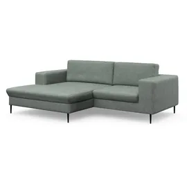 DOMO collection Eckcouch Cord 2-Sitzer Mint
