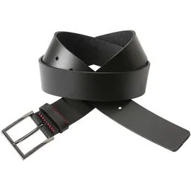 Hugo Herren Ledergürtel 80 schwarz