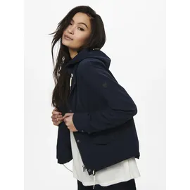 Only Parka ONLSKYLAR HOOD SPRING JACKET CC OTW mit blau XS (34)