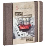 Hahnemühle Toned Watercolour Book 14 x 14 cm