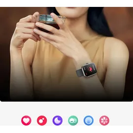 Joyroom Fit-Life JR-FT5 Plus Smartwatch mit Anrufannahmefunktion 300mAh, 1,96 Zoll Schwarz
