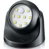 Led-außenstrahler, Außenstrahler Mit Bewegungsmelder, Kabelloser Led-außenstrahler, 1000 Lumen, Abnehmbarer Lampenschirm, 360°-drehung Und -neigung, Batteriebetrieben