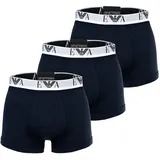 Emporio Armani Boxershorts unifarben blau L 3er Pack