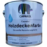 CAPAROL Farben Capadur Holzdeckenfarbe weiß seidenmatt 2,5 l