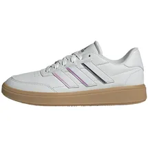 adidas Courtblock Crystal White/Crystal White/Aurora Plum 40 2/3