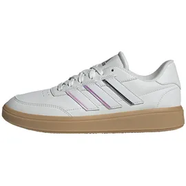 adidas Courtblock Crystal White/Crystal White/Aurora Plum 40 2/3