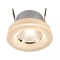 Deko-Light Einbaustrahler COB 68 Acryl 6,8W 2700K Silber