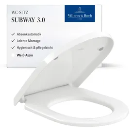 Villeroy & Boch Subway 3.0 WC-Sitz Weiß