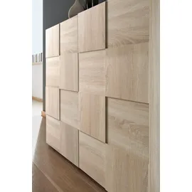 Home Affaire Highboard 121 x 111 cm Braun / Beige