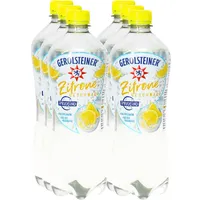 Gerolsteiner Mineralwasser mit Zitronen-Geschmack, 6er Pack (EINWEG) zzgl. Pfand