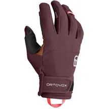 Ortovox Damen Tour Light Handschuhe (Größe S, rot)