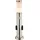 GLOBO Außenleuchte Edelstahl 60 cm 1x E27 beige