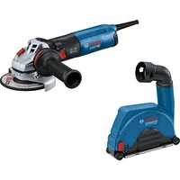 Bosch Winkelschleifer GWS 14-125 + Absaughaube GDE 115/125 FC-T 125 mm