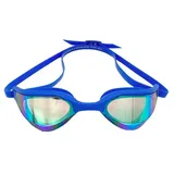 Beco Beermann Taucherbrille CADIZ MIRROR, (1-St), mit verspiegelten Polycarbonat-Linsen blau