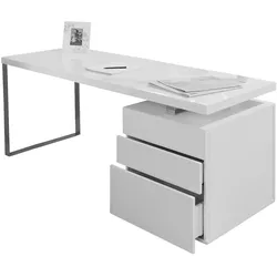Schreibtisch San Antonio weiß Arbeitstisch Bürotisch Computer Tisch Büromöbel