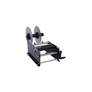 HPDTZ Runde Flaschen Etikettiermaschine MT-30, Handbetrieben, Hohe Präzision, Modernes Design, Platzsparend, Für PET, Glas, Metallflaschen