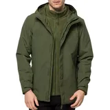 Jack Wolfskin Altenberg 3-in-1 Winterjacke Herren - Grün - XXL