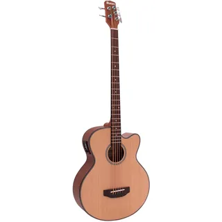 Dimavery AB-455 Akustikbass, 5-saitig, natur