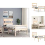 Betten & Bettgestelle - Living Seniorenbett Mit Kopfteil Massivholz