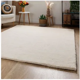 Steffensmeier Berber Teppich Taza | Schurwolle, Jaspe, Größe: 90x160 cm, Original aus Marokko, Teppich für Wohnzimmer, Schlafzimmer