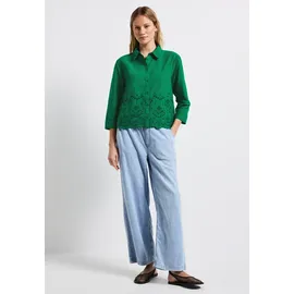 STREET ONE Hemdbluse grün 46
