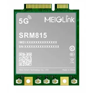 MeiG Smart SRM815X-EA Mini-PCIe Modem (5G/LTE CAT6 3Gbit/300 Mbit)