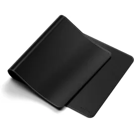 Satechi Vegan-Leather Premium Desk Mat Schwarz
