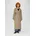 Trenchcoat in Wolloptik XXL
