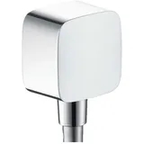 Hansgrohe Fixfit Schlauchanschluss mit Rückflussverhinderer und Kunststoffwinkel