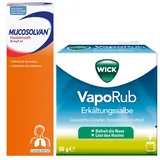 Erkältungsset Wick VapoRub + Mucosolvan® Hustensaft 1 St Set