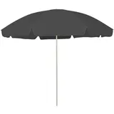 vidaXL Strandschirm Ø 300 cm anthrazit