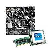 Mainboard Bundle | Intel Core i5-11400F 6x2600 MHz, ASUS Prime H510M-E, 16 GB DDR4-RAM, 1x M.2 Port, 4X SATA 6Gb/s, USB 3.2 Gen1 | Tuning Kit | CSL PC Aufrüstkit