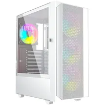 Gembird Fornax 4000 (ATX, ITX, Mini-ATX), PC Gehäuse, Schwarz