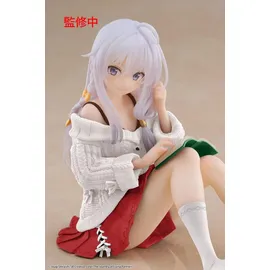 taito prize Wandering Witch: The Journey of Elaina - Desktop Cute Figure Elaina Casual Clothes Ver. 13 cm