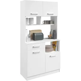 Parisot Küchenbuffet Uno 90 x 0 x 0 cm Weiß