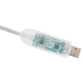 IDENA LED Lichterkette Micro 12,9 m Bunt
