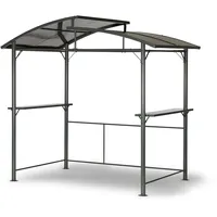 LECO Metallpavillon 2,45 x 1,5 m grau 13880999