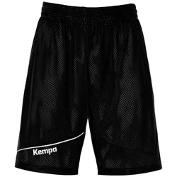 Kempa Reversible Basketballshorts Kinder schwarz/weiß 140