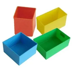 HM Müllner Kleinteilebox Grün 108x162x63 mm