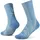 Buff DryFlx Crew Socken Washed Blue 45-47