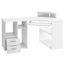 vogl möbelfabrik Eckschreibtisch Sam Weiß